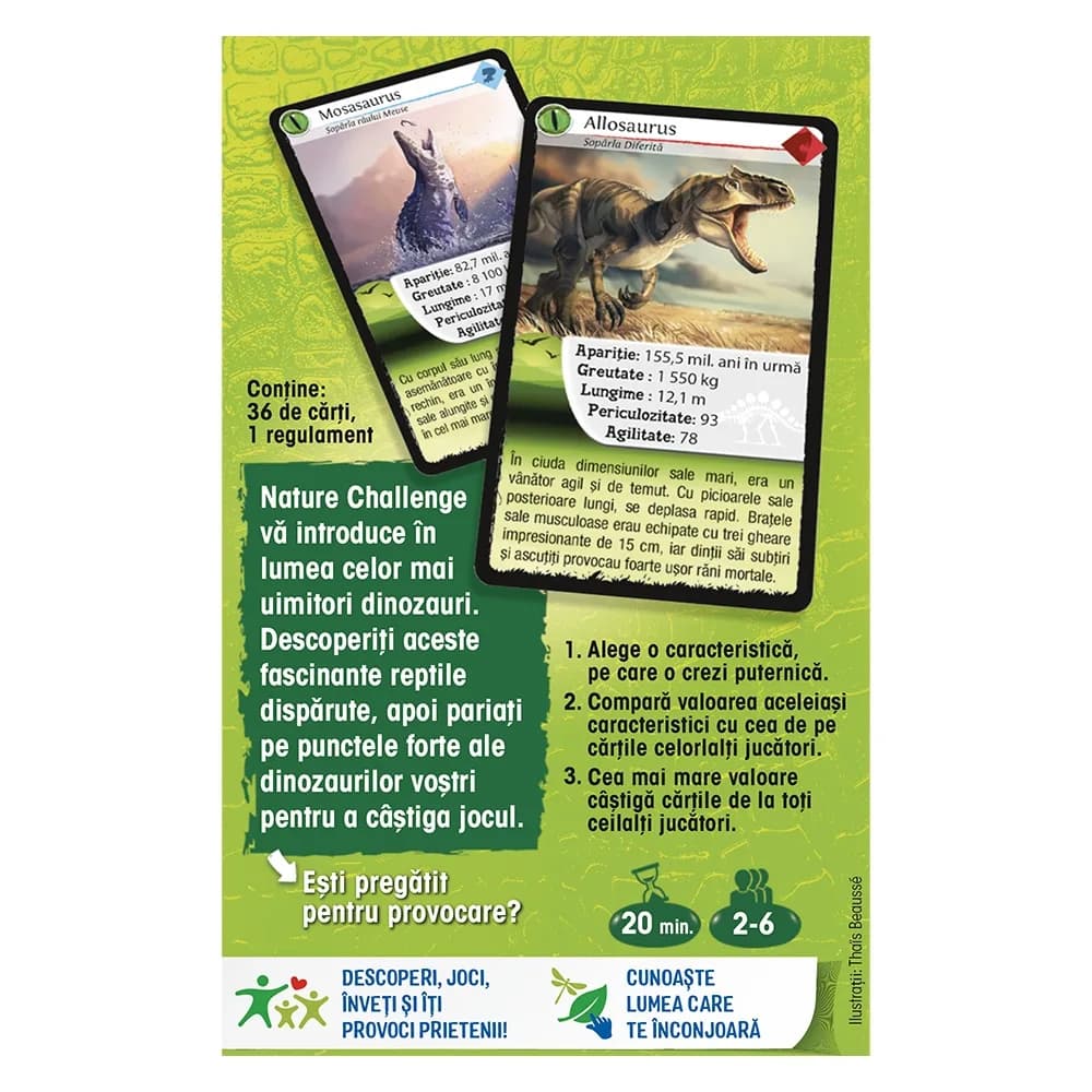 Bioviva - Nature Challenge: Dinozauri — miniatură