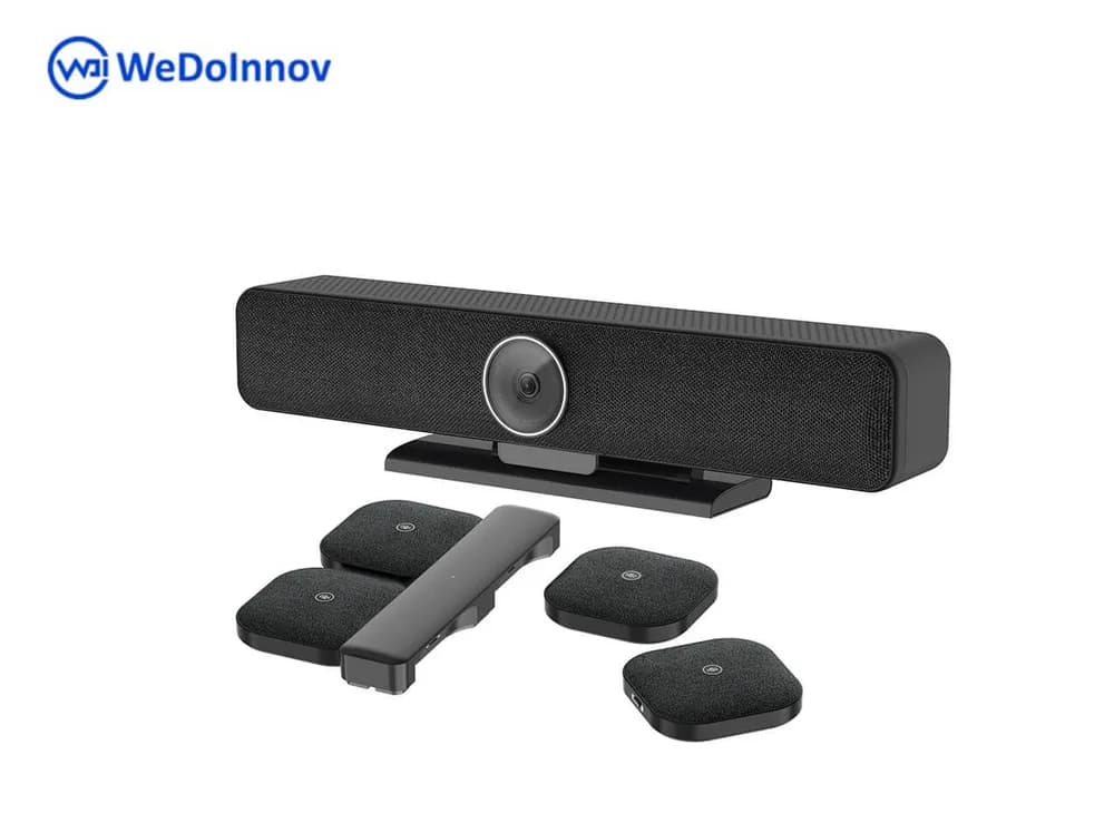 All-In-One 4K Conference VideoBar, WDI-TB5W, Senz.Optic 8 Mpx, 116° FoV, AI Auto Framing & Face Tracking, DSP, 4 built-