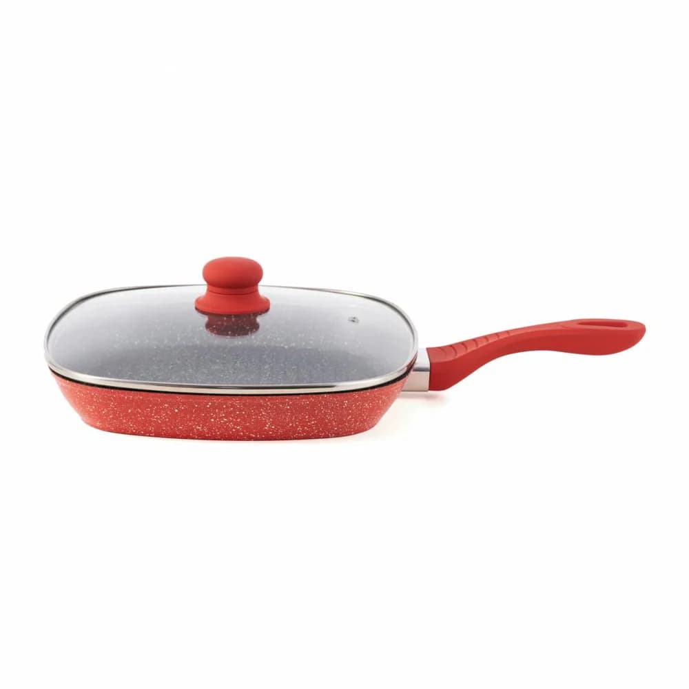 TIGAIE GRILL ALU+CAP 28x4CM,ORANGE GRAYS, COOKING BY HEINNER — miniatură