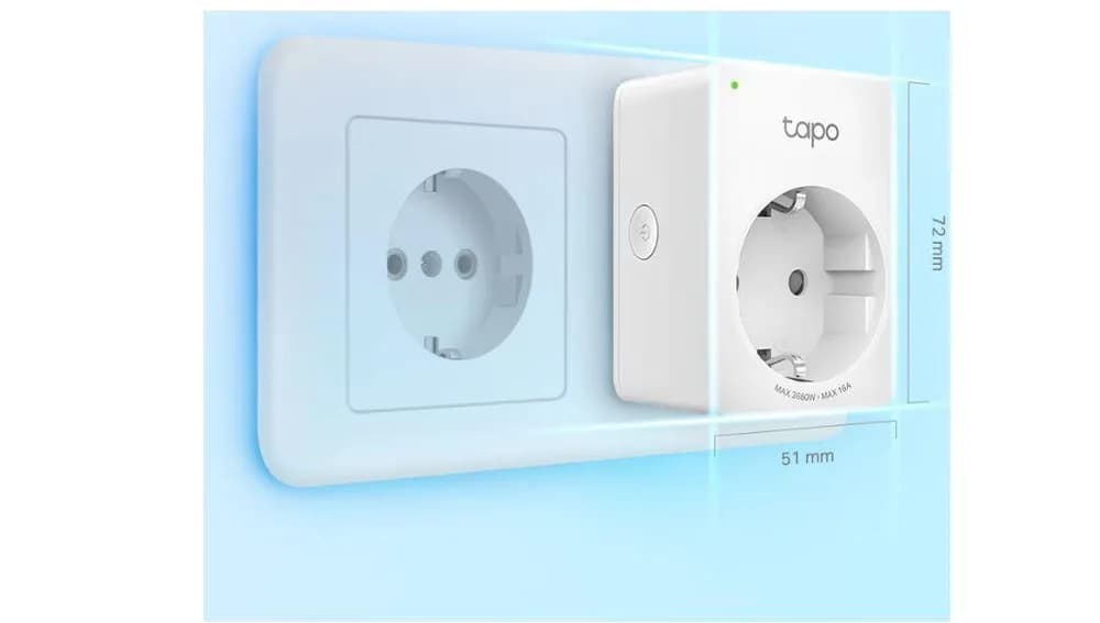 TP-Link MINI SMART WI-FI SOCKET TAPO P110(2-PACK), Protocol: IEEE 802.11b/g/n, Bluetooth 4.2 (doar pentru onboarding), 2.4 GHz, Cerințe de sistem: Android 4.4 sau o versiune mai recentă, iOS 9.0 sau o versiune mai recentă, Cerinte de alimentare: AC 220-240 V~50/60 Hz 10 A. — miniatură