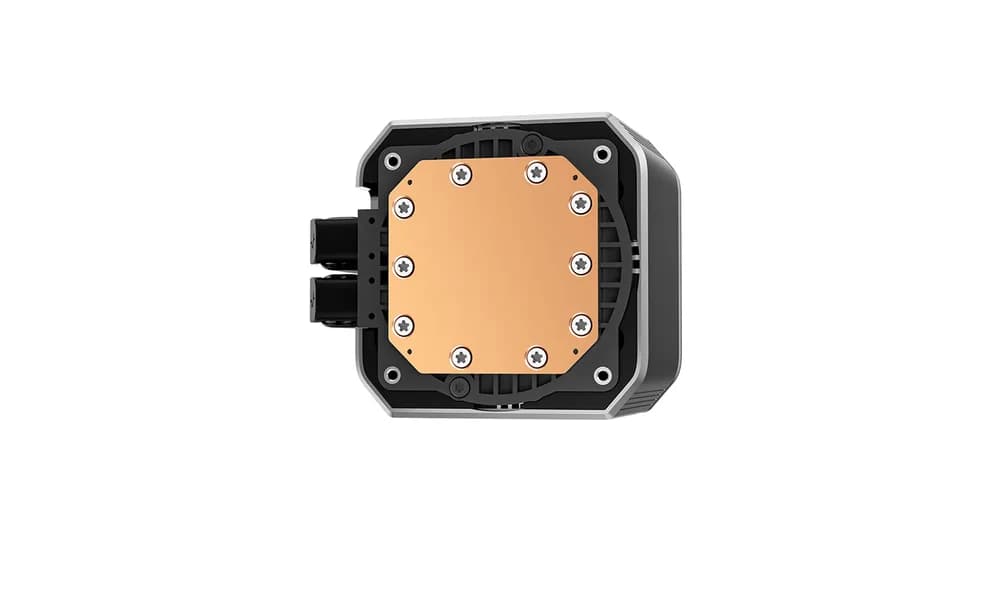 Cooler DeepCool "Mystique 360", racire cu lichid, compatibil Intel si AMD, ventilator 3x 120mm 2150rpm,LED RGB adresabil,ecran LCD 2.8" customizabil,negru "R-LX750-BKDSNMP-G-1" — miniatură
