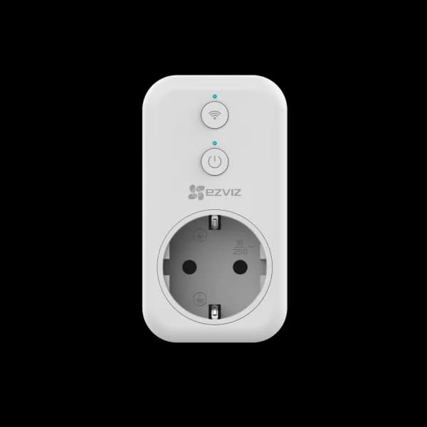 PRIZA INTELIGENTA EZVIZ T31, Comunicare: 2.4 GHz (IEEE 802.11 b/g/n) , Alimentare: MAX. 16A (EU, US), MAX. 3,840W (Input Voltage 240V), Temp de functionare: -20 °C to 40 °C, Dimensiuni: 100.5 × 54.7 × 71 mm Greutate: EU 115g