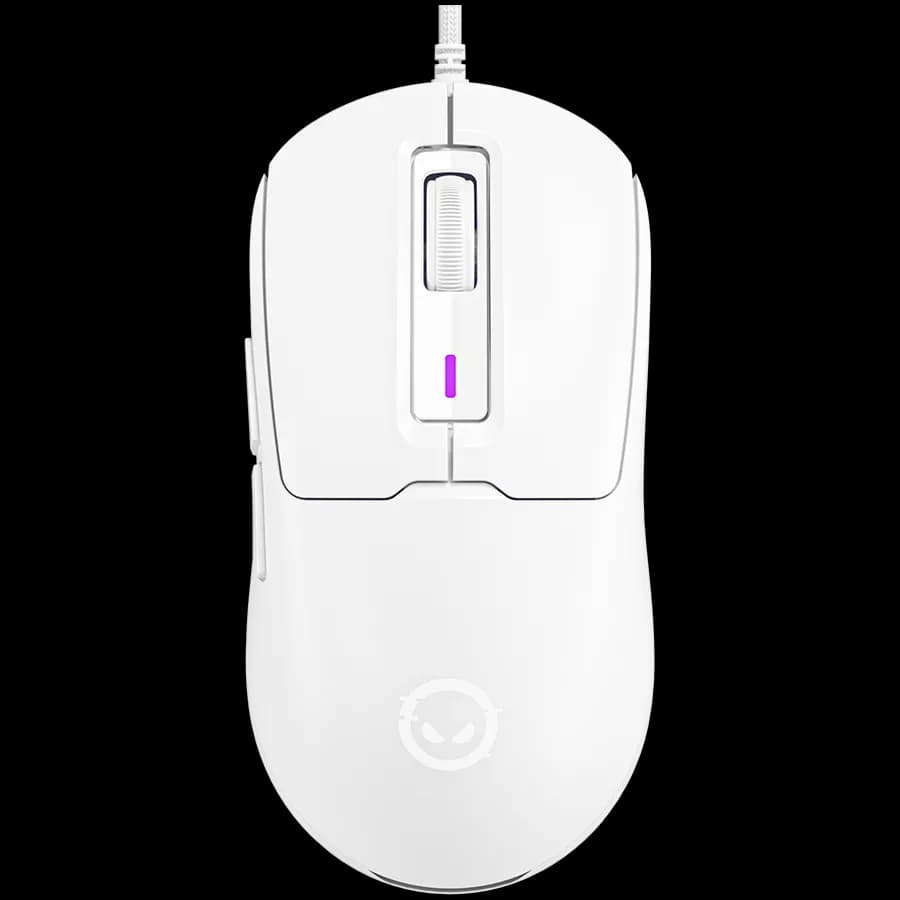 LORGAR MSA10, Ultralight Wired Gaming Mouse Advanced, white "LRG-MSA10-WH"