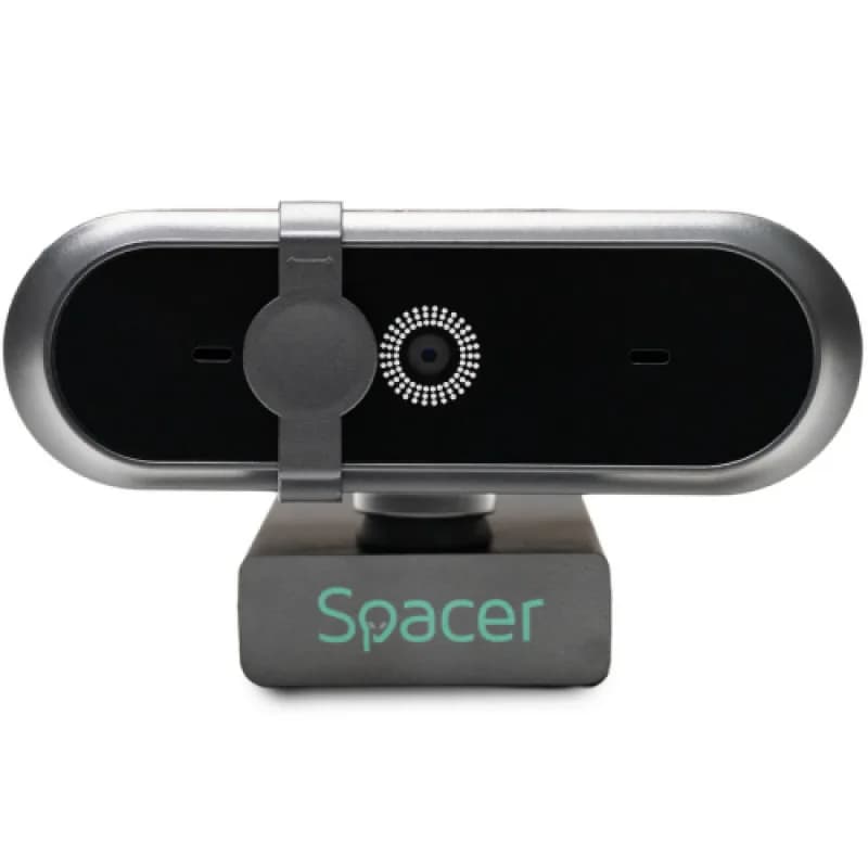 Camera Web SPACER SPWB-CAMFHD-03, rezolutie video Full HD, USB 2.0, Negru