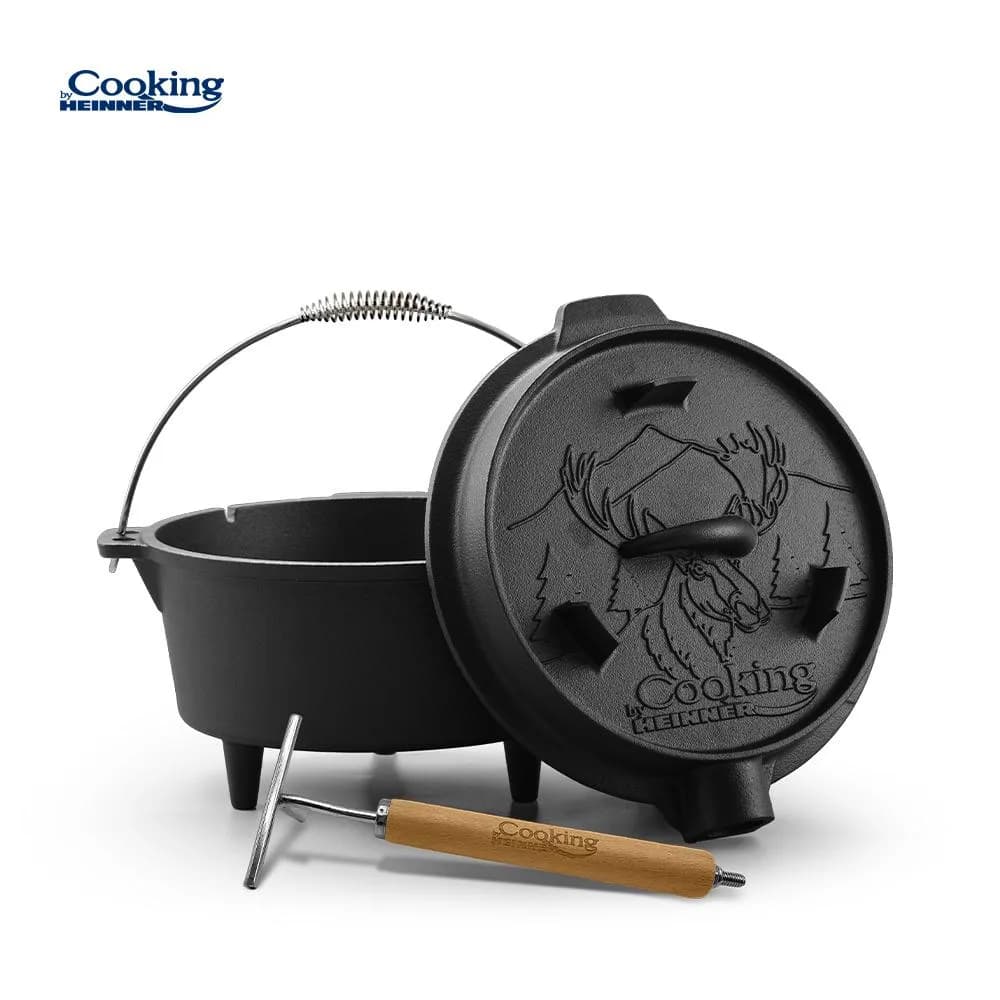 CEAUN FONTA PURA + CAPAC DIA 31.5 CM, 7.5 L, NATURE, COOKING BY HEINNER