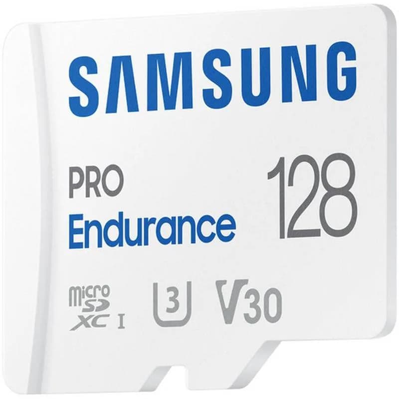Card de Memorie Samsung Micro SDXC PRO Endurance (2022) UHS-1 Clasa 10 128GB + Adaptor SD — miniatură