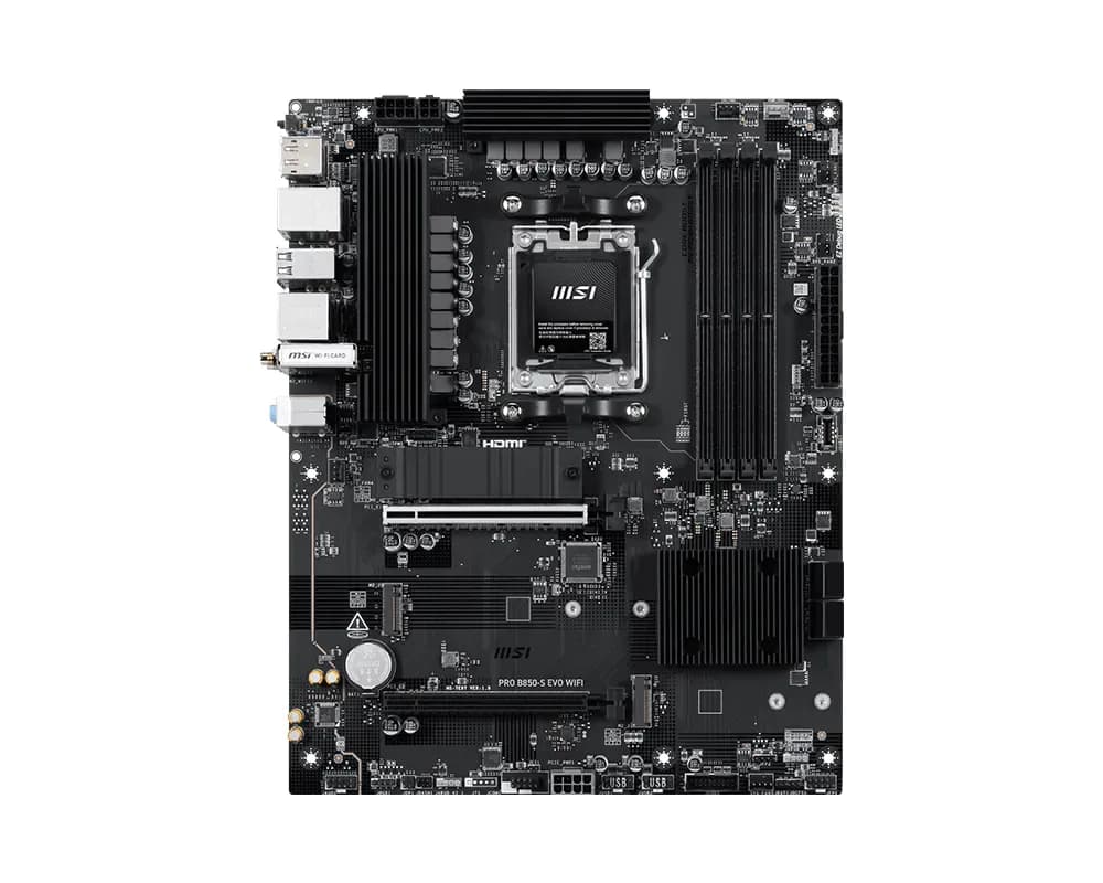 Placa de baza MSI PRO B850-S EVO WIFI, Socket AM5, DDR5, PCI-E 5.0 "PRO B850-S EVO WIFI"