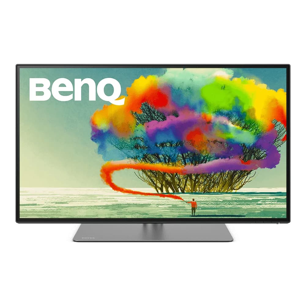 Monitor IPS LED Benq 27" PD2725U, Ultra HD (3840 x 2160), HDMI, DisplayPort, Thunderbolt, Pivot, Boxe (Negru/Gri) "9H.LJXLA.TBE" — miniatură