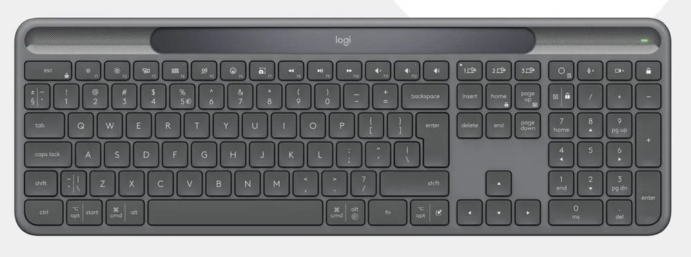 LOGITECH Slim Solar+ for Business - GRAPHITE - US INTL - 2.4GHZ/BT - INTNL-973 - UNIV "920-013779"