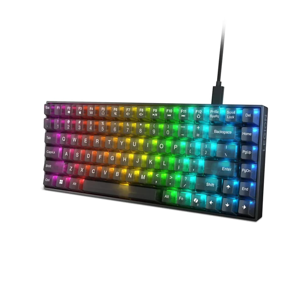 Tastatura Mecanica Gaming Lenovo Legion K510 Mini Pro, RGB, USB, Negru — miniatură