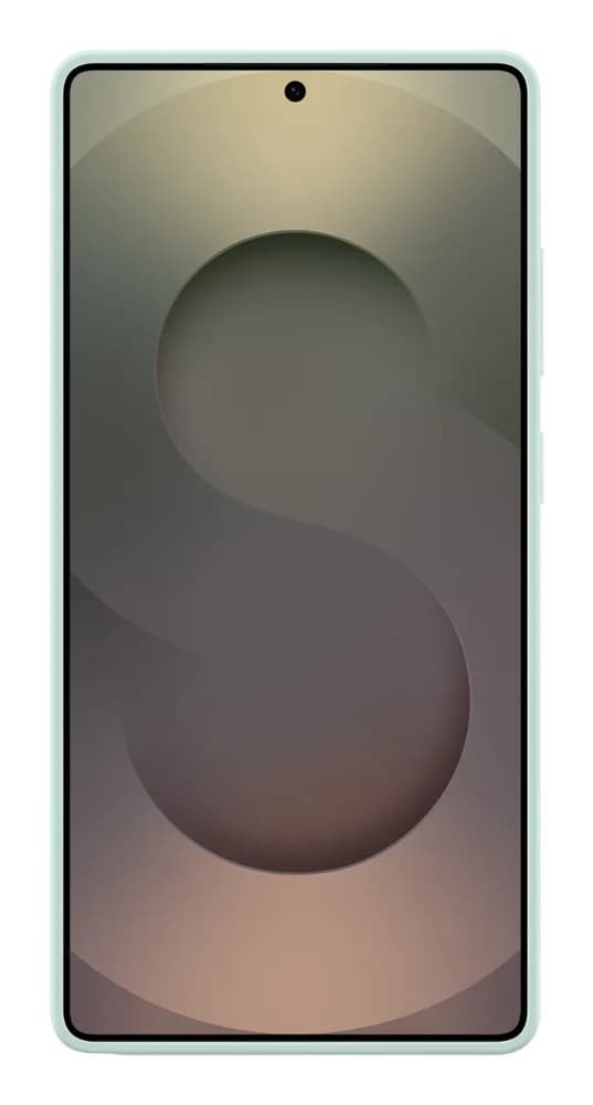 Capac protectie spate Silicone Case Galaxy S25 Ultra (S938) Verde Mint "EF-PS938CMEGWW" — miniatură