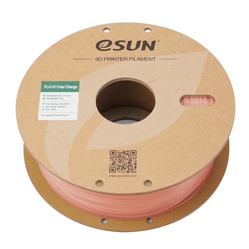 Filament eSUN PLA UV Color Change (PLA-UV CC175UV-Y1P1) — miniatură