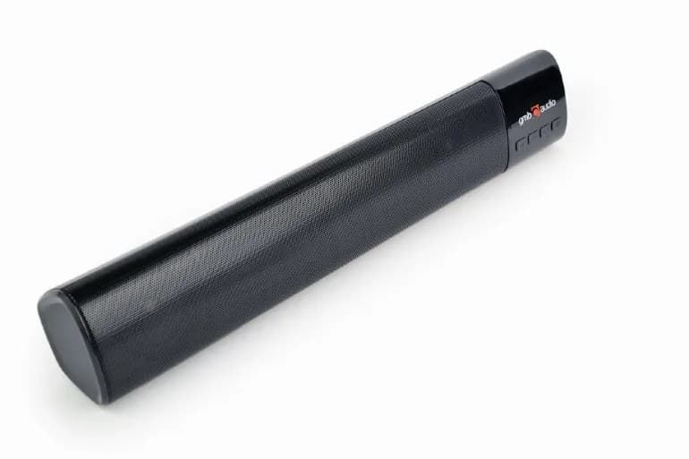 BOXE GEMBIRD portabile bluetooth, tip soundbar, RMS: 10W (2 x 5W), baterie 1200mAh, black, "SPK-BT-BAR400-01" — miniatură