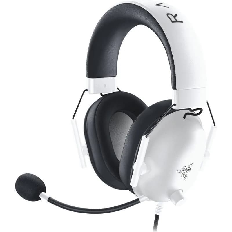 Casti Gaming Head-band Razer BlackShark V2 X, Wired, Alb — miniatură