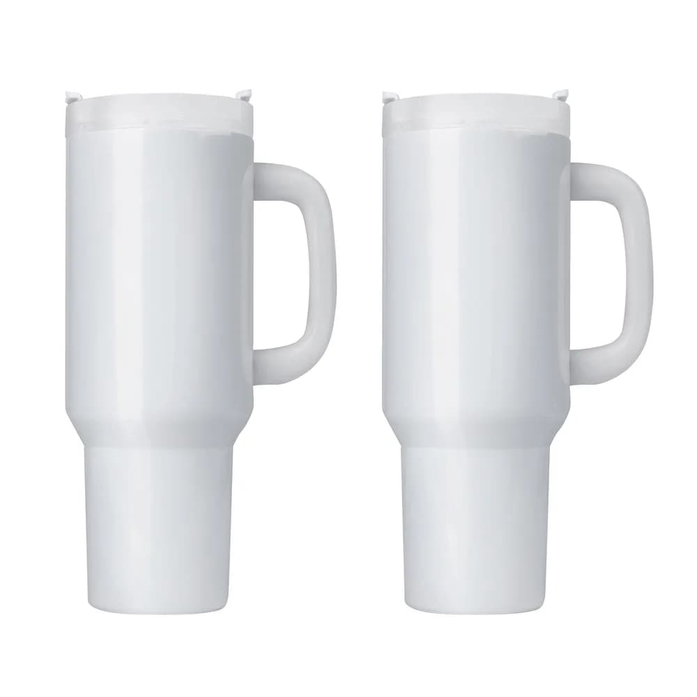 Material pentru gravare laser LOKLiK 40oz Sublimation Handle Tumbler Blanks