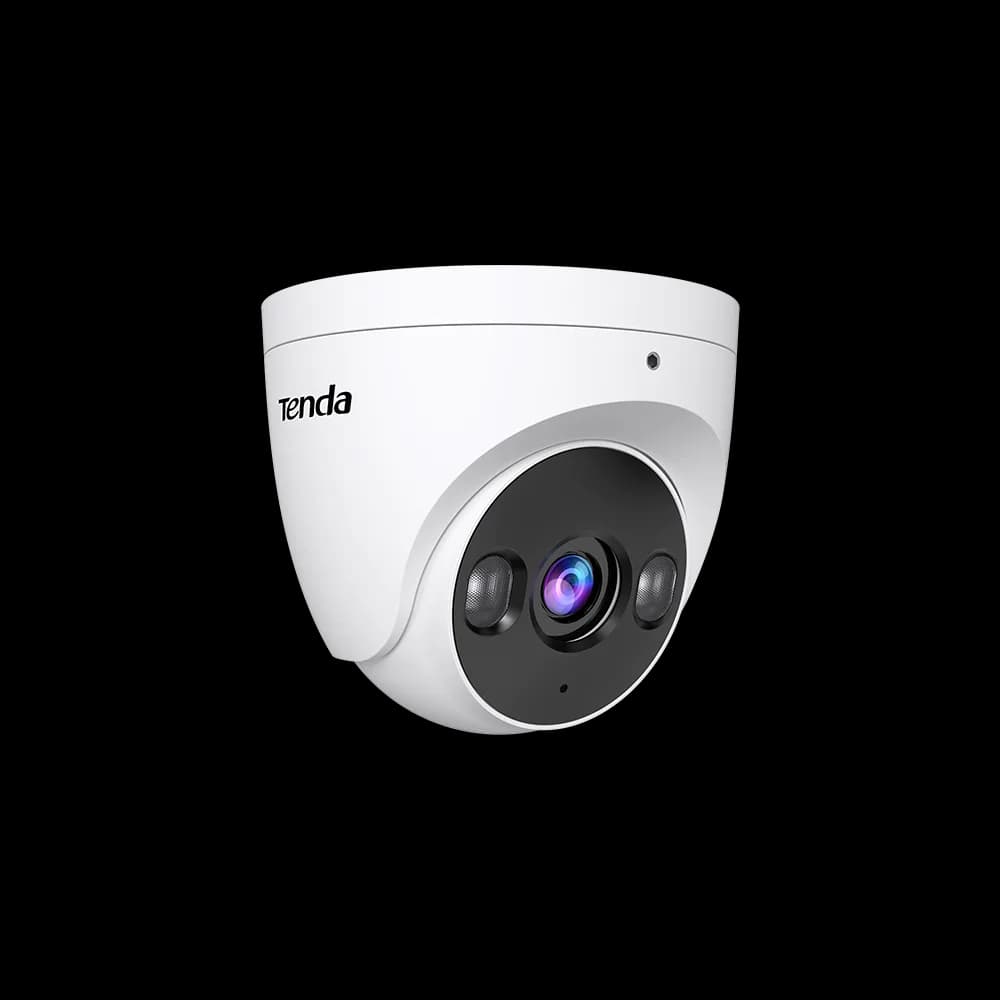 CAMERA IP Tenda, turret, pt. exterior/interior, dist. IR 30m, 4 Mpx 2.8mm, rezolutie 2560*1440, microfon, 1 x RJ45, alimentare PoE, carcasa metal, "TC3T24C-2.8" — miniatură
