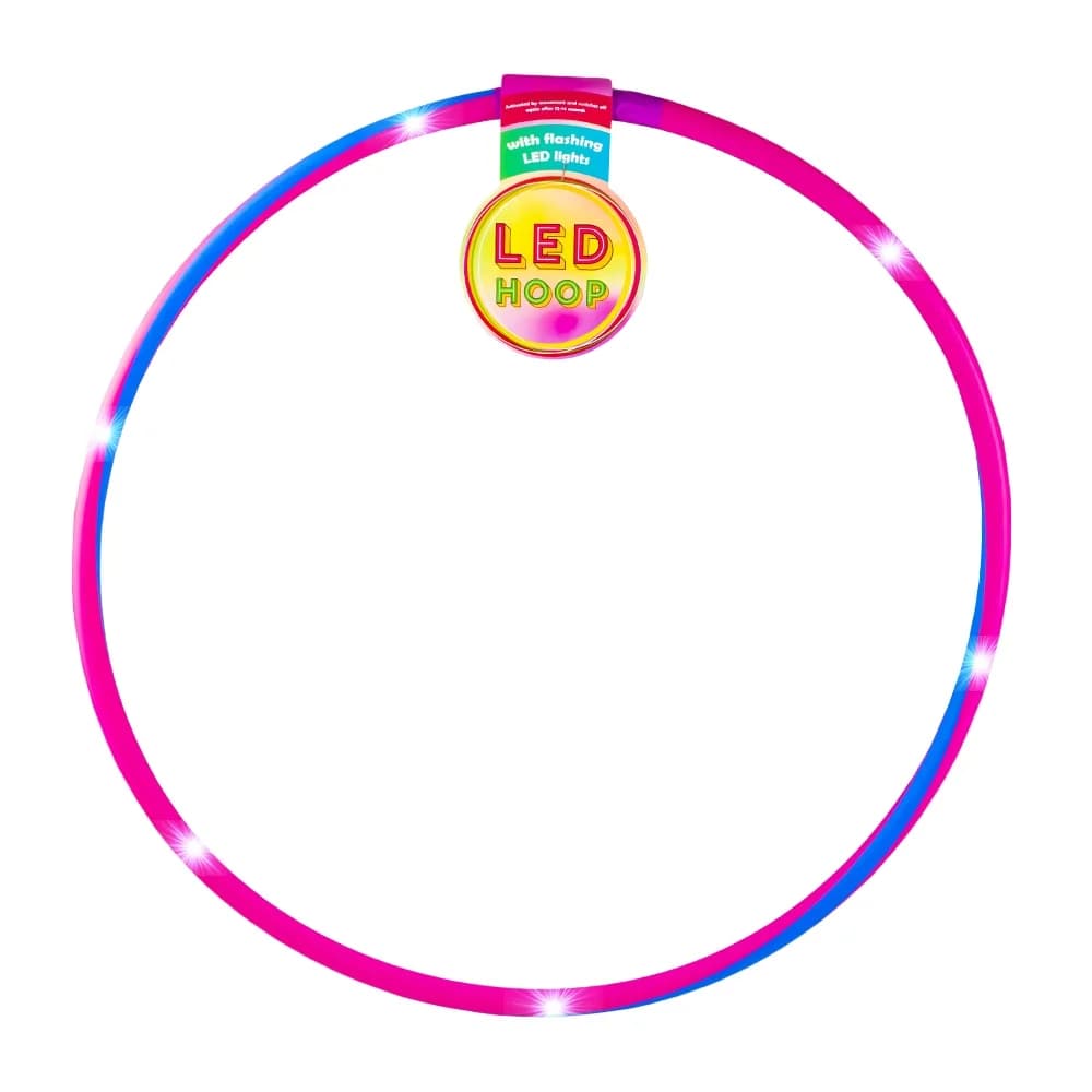 Cerc Hula Hoop, cu led, 60-72 cm, 36 buc/set — miniatură