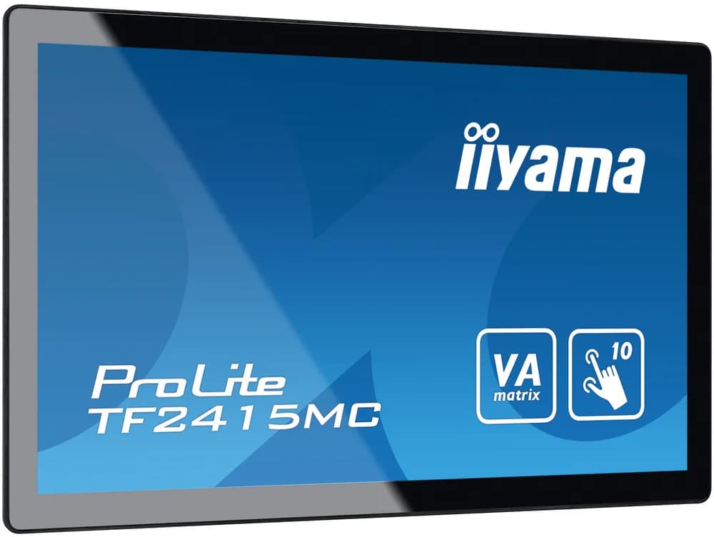 Monitor tactil incorporat iiyama ProLite TF2415MC-B2 24" VA LED, IP65, openframe "TF2415MC-B2" — miniatură