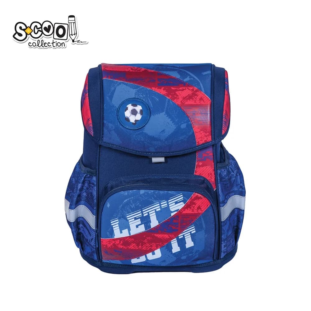 Ghiozdan anatomic, 30x22x42 cm, LET'S DO IT - S-COOL