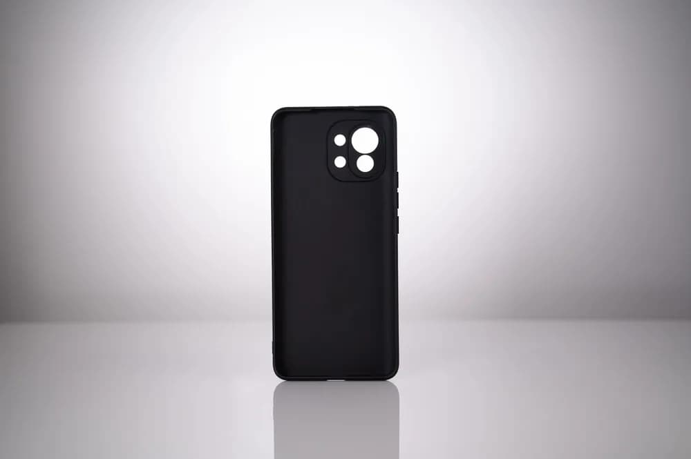 Husa Xiaomi Mi 11 5G Spacer, negru, grosime 1.5mm, material flexibil TPU "SPPC-XI-MI-115G-TPU" — miniatură