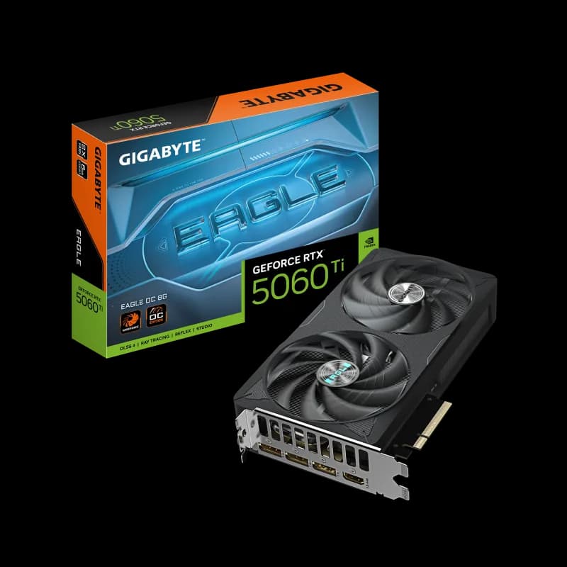Placa video Gigabyte GeForce RTX 5060 Ti, 8GB GDDR7, PCI Express 5.0, 128-bit