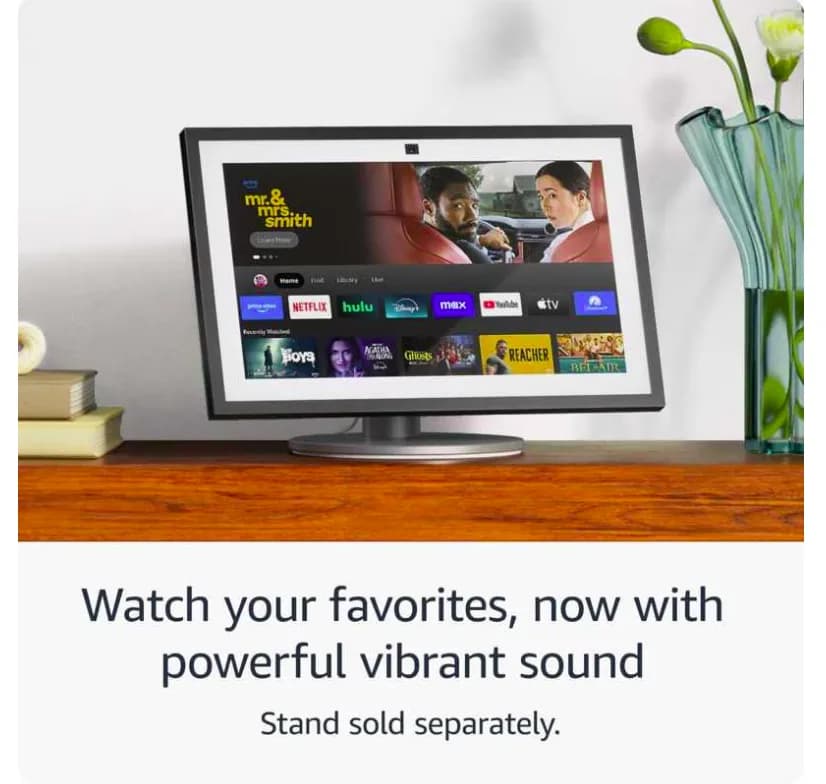 Amazon Echo Show 15 Fire TV Alexa Black — miniatură