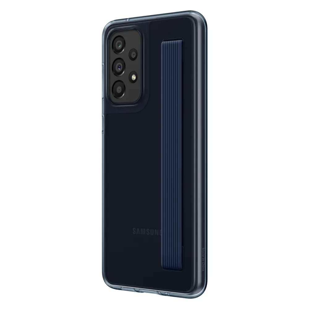 Galaxy A33 (5G); Slim Strap Cover; Black(No additional strap) "EF-XA336CBEGWW" — miniatură