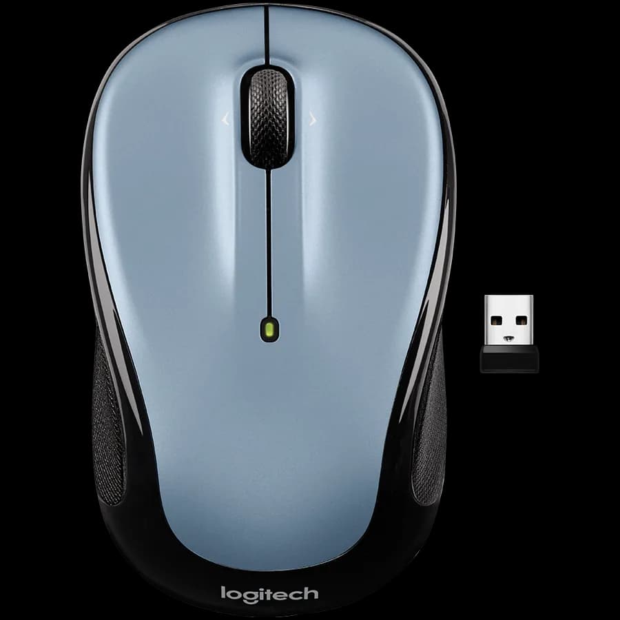 LOGITECH Wireless Mouse M325s - DARK SILVER - 2.4GHZ - EMEA "910-006812"