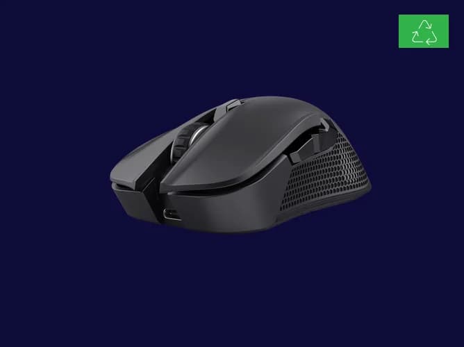 Mouse Gaming Wireless Trust GXT 931 Ybar, 7200 DPI, Negru — miniatură
