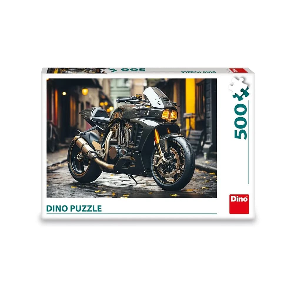 Puzzle 500 piese, Motocicleta - DINO TOYS — miniatură