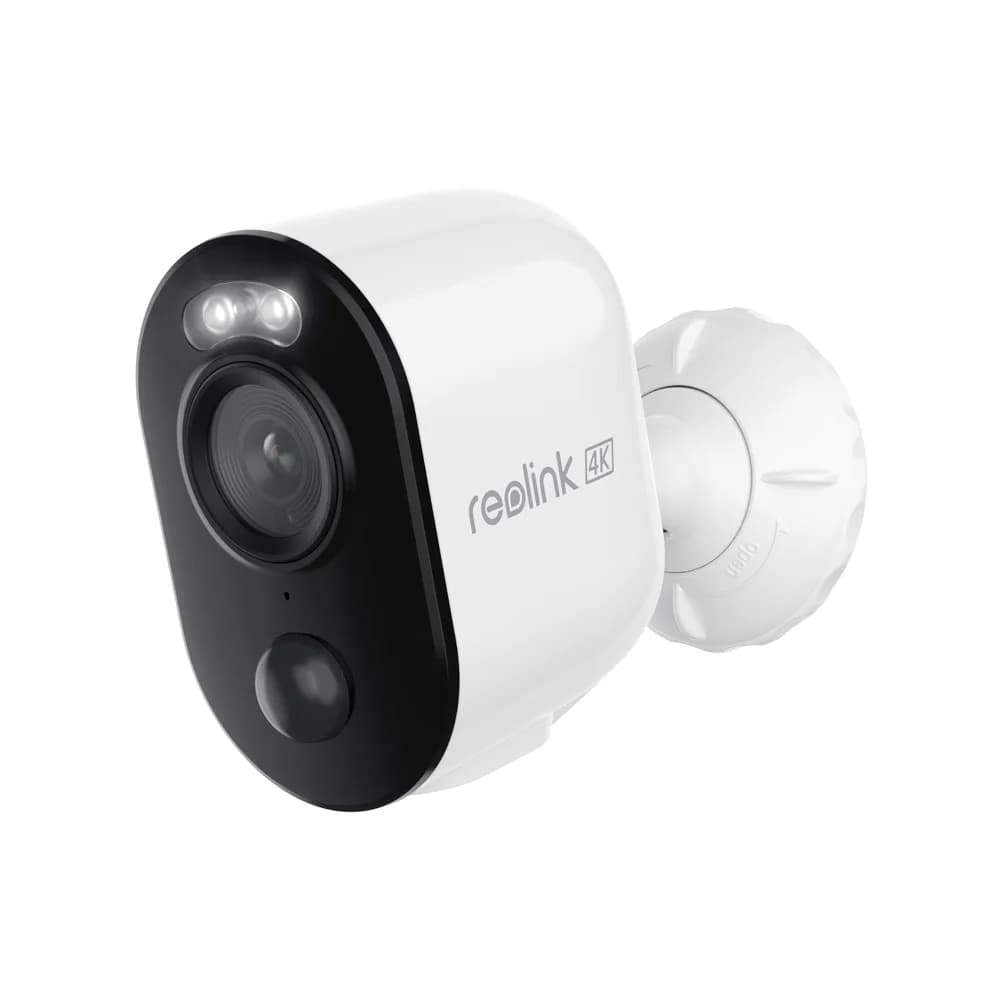 Camera de supraveghere Reolink Argus Series B350 Smart 4K 8MP Standalone Wire-Free Camera with 5/2.4GHz Dual-Band WiFi, White "BWC4K01"