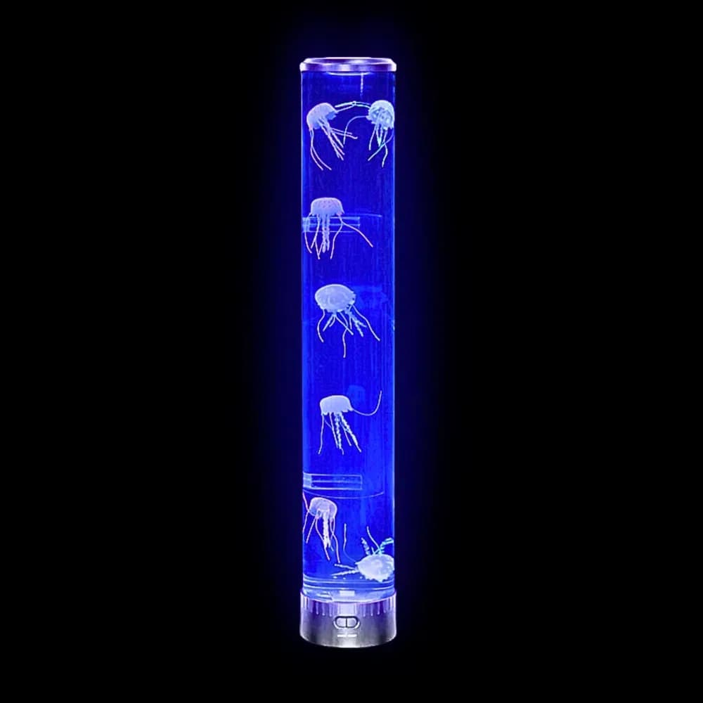 Lampă de masă senzorială LED acvariu cu meduze – 70cm — miniatură