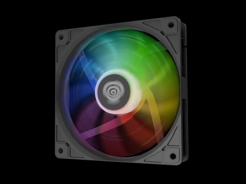 Ventilator Carcasa GENESIS Oxal 120 ARGB, 12 cm, 1450 RPM, RGB