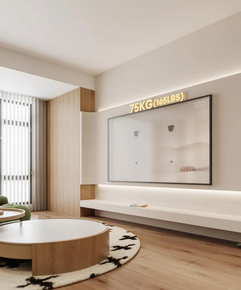 Suport TV Serioux TV22US, Material: Oțel, Plastic, Finisaj suprafață: Electroforeză, Dimensiune ecran compatibil: 32""-100"" Compatibil VESA: 150x100, 200x100, 150x150, 200x200, 300x200, 400x200, 300x300, 400x300, 600x200, 400x400, 600x400, 800x400, 600x600, 1000x400, 800x600, 900x600, 1000x600 — miniatură