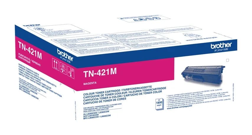 Toner Original Brother Magenta, TN421M, pentru DCP-8410|L8260|L8360|MFC-L8690|L8900, 1.8K, "TN421M"