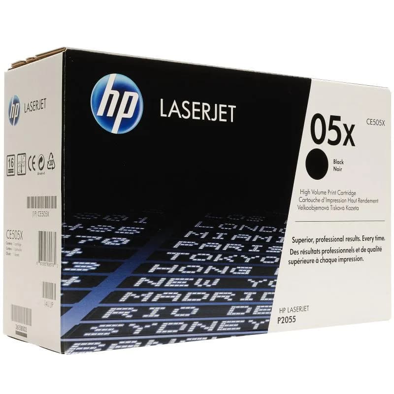 Toner HP CE505X, Black