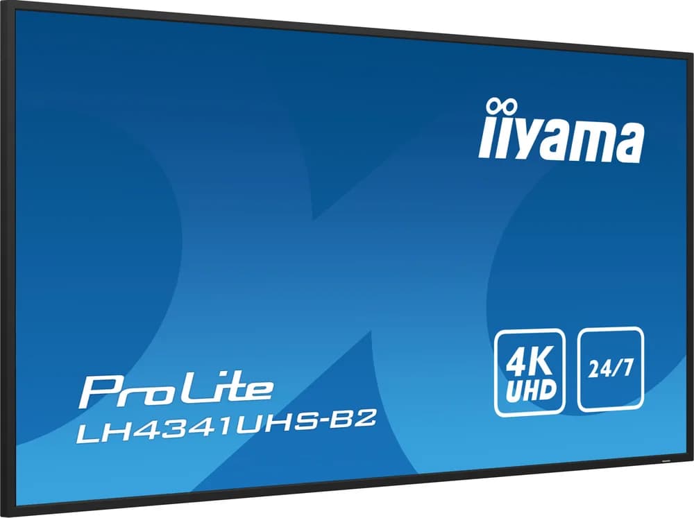 Monitor LED ProLite LH4341UHS-B2 43" IPS LED, 4K, 24/7 Digital Signage, 1xVGA, 3xHDMI "LH4341UHS-B2" — miniatură
