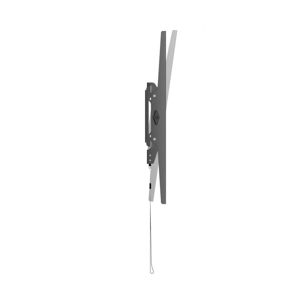 Suport perete TV Serioux 32-75" Tilt 75kg Profil 50mm Material: Otel Finisarea suprafeței: vopsea electrostatica Dimensiune ecran: 32"-75" Compatibilitate VESA: 75x75, 100x100, 100x150, 150x100, 100x200, 200x100, 150x150, 200x200, 200x300, 300x200, 200x400, 400x200, 300x300, 300x400, 400x300 — miniatură