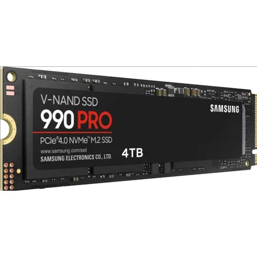 SSD Samsung, 990 PRO, 4TB, M2, PCIe 4.0, NVMe — miniatură