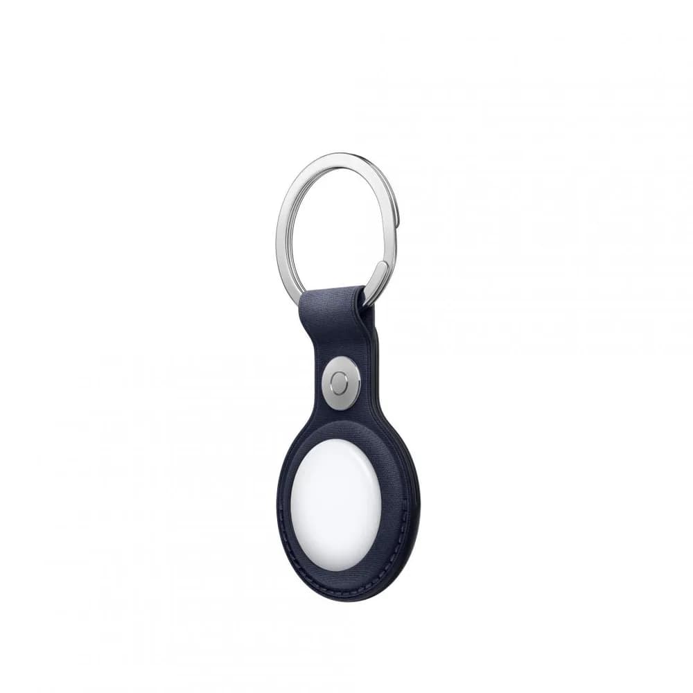 AirTag FineWoven Key Ring - Navy — miniatură