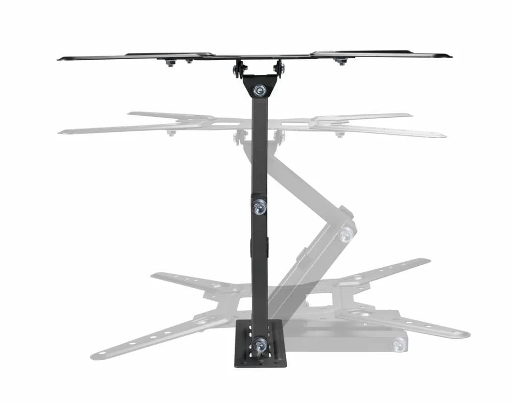 Suport TV Serioux LCD/LED, TV68-443, compatibilitate dimensiune ecran 23"-55", material otel, VESA:100x100, 100x200, 200x100, 200x200, 300x200, 400x200, 300x300, 400x300, 400x400, greutate maximă suportata: 30 kg, profil: 60~382mm, inclinare: ＋3°～-10°, pivotare: +90°~-90°, management cabluri, negru — miniatură