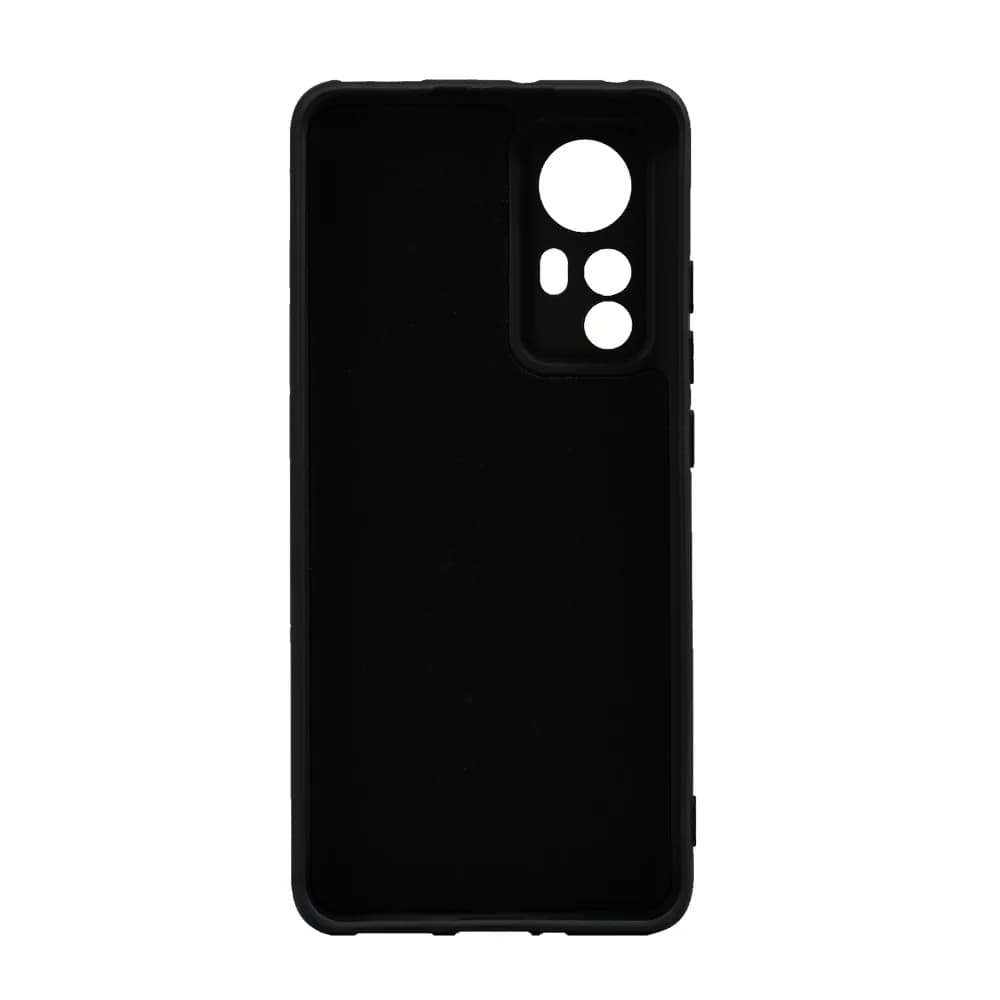 Husa Xiaomi 12 Spacer, negru, grosime 2mm, material flexibil silicon + interior cu microfibra "SPPC-XI-12-SLK" — miniatură