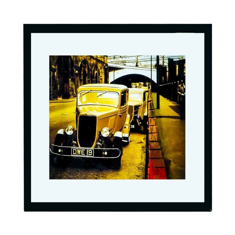 Tablou plastic + sticla, 33x33 cm — miniatură