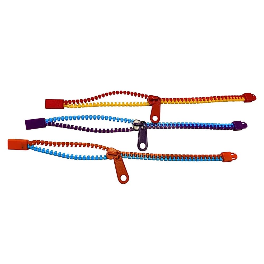 Brățară Fidget cu Fermoar – Set 3 buc. — miniatură