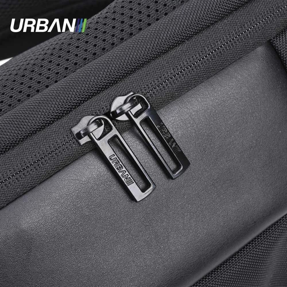 Ghiozdan compartiment laptop, URBAN BULLET, 46x35x15 cm - OFFISHOP — miniatură