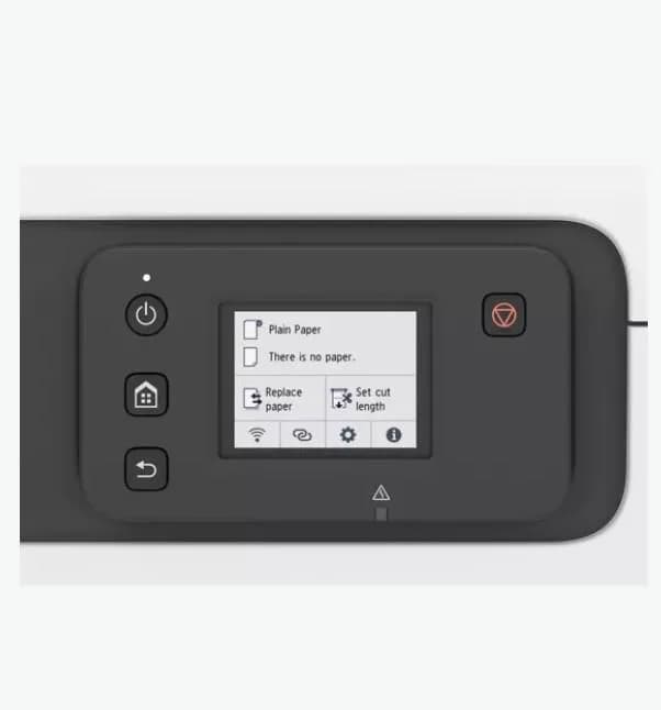 CANON TC-21 LARGE FORMAT PRINTER 24", 4 culori BK, C, M, Y, Apple AirPrint, Mopria, Chrome OS, Interfata: USB, Retea, WI-FI, Memorie: 1GB, Grosime hartie: 0.08mm - 0.28mm, Lungime printare: min.203.2mm, max. 4m, diametru maxim rola: 110mm, diamentu role intern: 2", Dimensiuni echipament: 968 x 533 x — miniatură