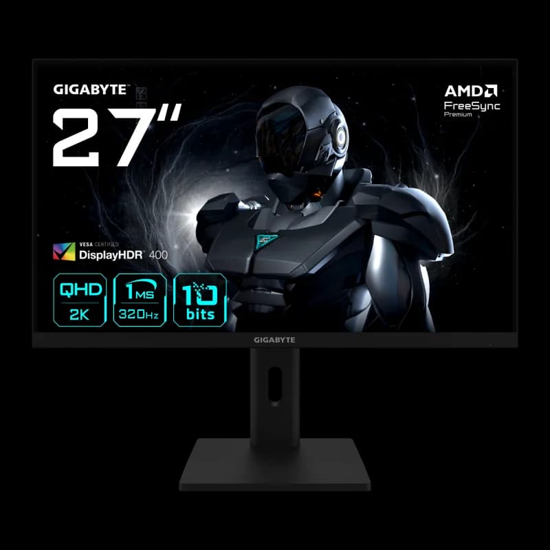 Monitor Gaming Gigabyte G27Q3, 27", 2560 x 1440 pixeli, Black