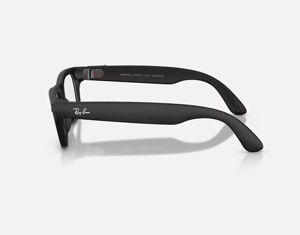 Ray-Ban Meta Blayzer Optics Gen 2 AI Glasses Matte Black/Demo RW7001 2077 50 — miniatură