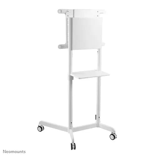Stand mobil de podea, Neomounts by Newstar NS-M1250WHITE, 37"-70", VESA max. 600x400, suporta pana la 70kg, inclinatie 5°, rotatie 90°, alb — miniatură