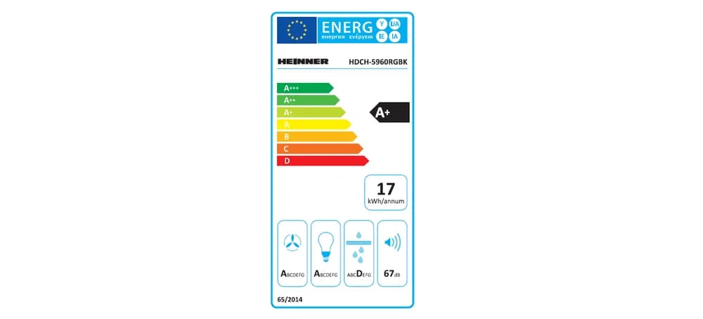 HOTA DECORATIVA HEINNER HDCH-5960RGBK — miniatură